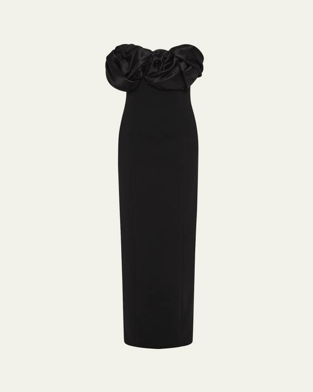 Levi Strapless Column Gown